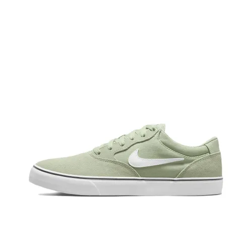Nike SB Chron 2 Slip-on Устойчивая к истиранию Амортизация Устойчивая к абразиву Легкий Низкий Топ Скейтборд Кроссовки Унисекс Зеленый