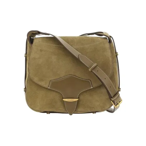 ISABEL MARANT Замша Сумка через плечо Женская Зеленая