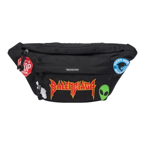 Balenciaga Полиамидный нейлон Бананка Экстра-большой Мужской Черный