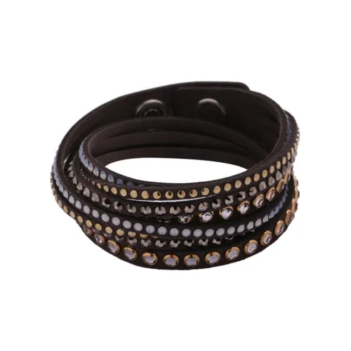 Swarovski Slake Rock Браслеты Коричневый Унисекс