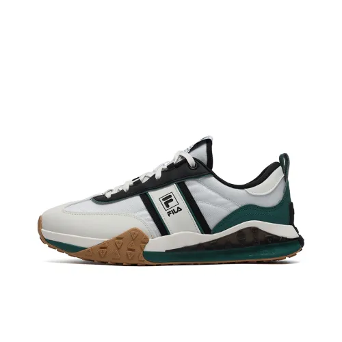 FILA Кирпич Низкий Топ Повседневный Мужской Белый Черный