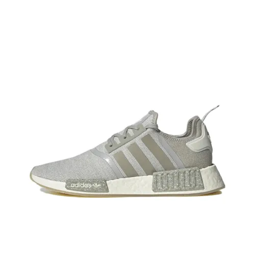 Adidas Originals NMD_R1 Slip Resistant Abrasion Resistant Breathable Low Top Casual Shoes Men's Gray Adidas Originals NMD_R1 Противоскользящий Устойчивый к истиранию Дышащий Низкий Топ Повседневная Обувь Мужская Серый