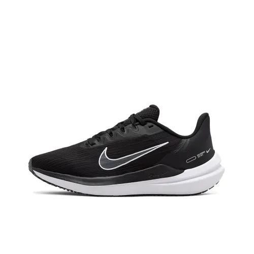 Nike Winflo 9 Low Топ Повседневные Тренировочные Беговые Кроссовки Женские Черные