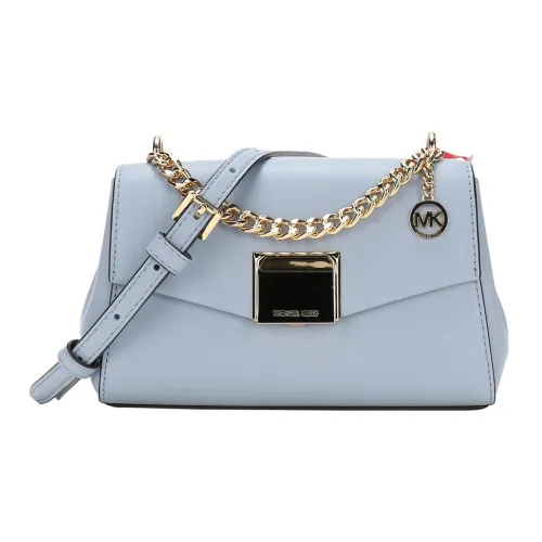 MICHAEL KORS MICHAEL KORS Handbag Collection Lita Кожа Сумка на плечо Маленькая Женская Туманно-синий