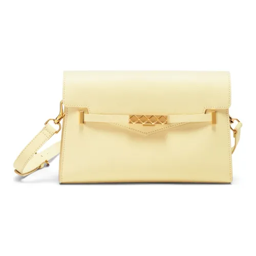 CHARLES KEITH Полиуретан Сумка через плечо Сумка на плечо Средняя Женская Желтая Черная