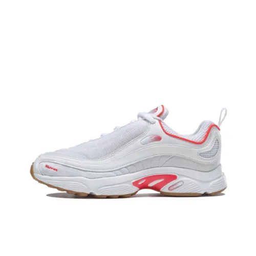 Reebok Daytona DMX MU Low Топ Беговые кроссовки Унисекс Белый Красный