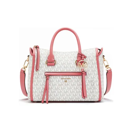 MICHAEL KORS Carine Коровья кожа Одно плечо Сумка Маленькая Женская Розовая