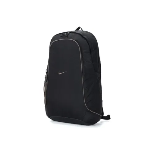 Nike Ткань Рюкзак Стандартный Унисекс Черный