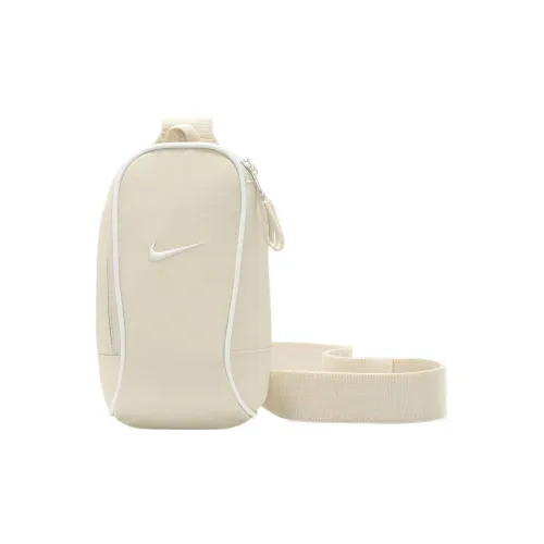 Nike Ткань Одно Плечо Сумка через плечо Sling Сумка Обычная Унисекс Экрю