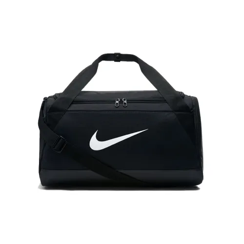 Nike Хлопок Сумка Сумка через плечо Сумка через плечо Спортивная сумка Большая Унисекс Чисто черная