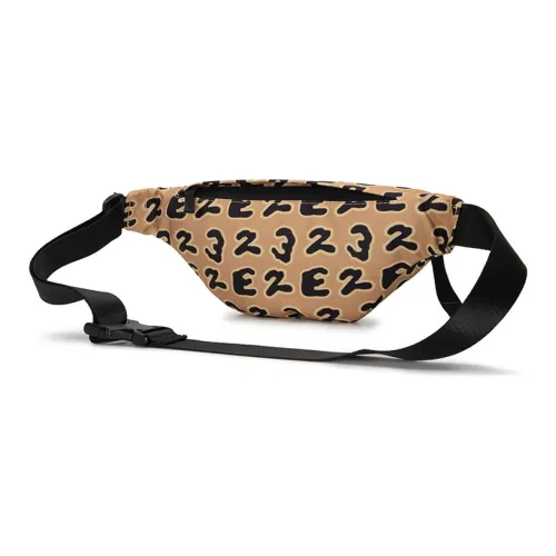 Джордан Полиэстер Бананка Стандартная Унисекс Леопардовый принт Коричневый