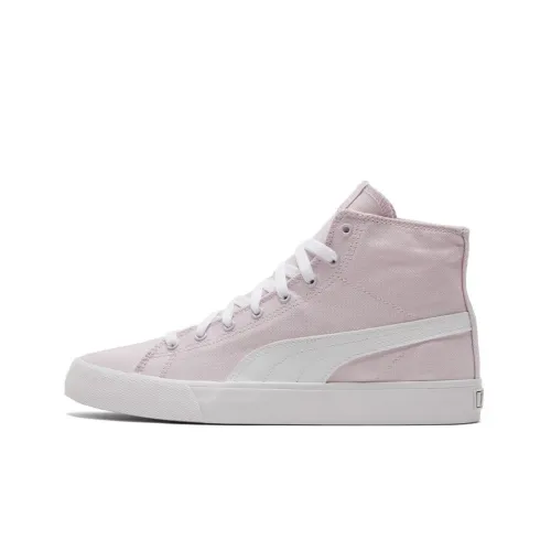 PUMA Bari MID Устойчивые к истиранию MID Скейтбординг Кроссовки Унисекс Light Фиолетовый