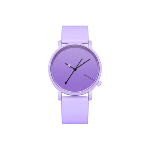 Lawrence Li Candy Collection Кварцевый механизм силиконовый ремешок часы унисекс фиолетовый циферблат