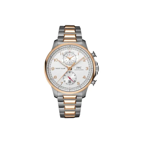 IWC Portugal Series Механический механизм Мужские часы Циферблат 44,6 мм Белый корпус из нержавеющей стали