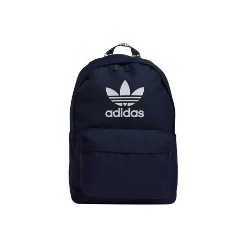 Adidas Originals Polyester Backpack Standard Unisex Blue Adidas Originals Полиэстер Рюкзак Стандартный Унисекс Синий