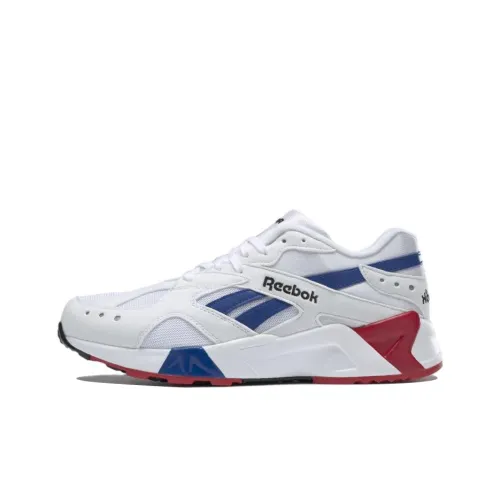 Reebok Aztrek Low Беговые кроссовки Топ Унисекс Белый Синий
