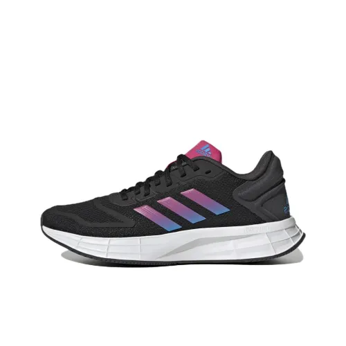 Adidas Duramo 10 Slip-Resistant Abrasion-Resistant Breathable Low-Top Casual Running Shoes Women's Black Adidas Duramo 10 Противоскользящий Устойчивый к истиранию Дышащий Низкий Топ Повседневные Беговые Кроссовки Женские Черные