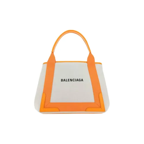 Balenciaga Cotton Canvas Bag Women's Beige