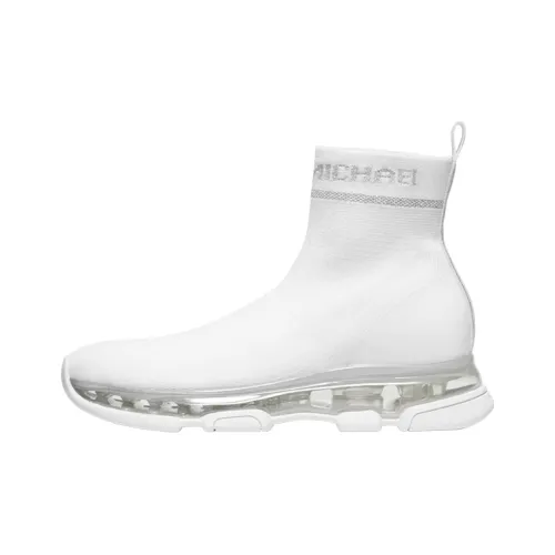 MICHAEL KORS MK Kendra Поддержка Высокий Топ Повседневная Обувь Женская Белая