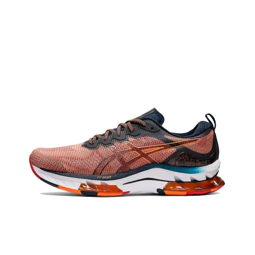 Asics Gel Kinsei Blast Le Low Топ Беговые кроссовки Мужской Закатный оранжевый