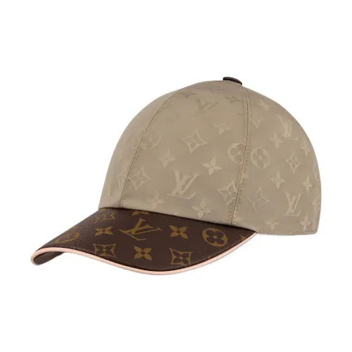 LOUIS VUITTON Нейлоновые кепки с кожаными вставками унисекс