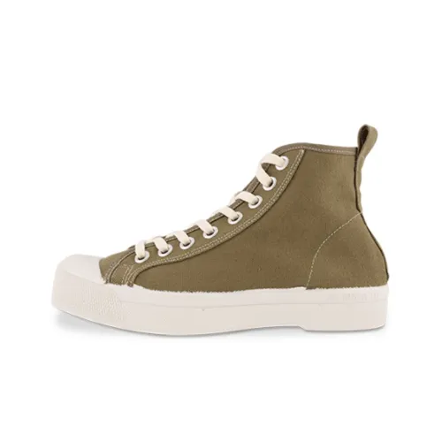 BENSIMON Canvas Shoes MID Top Women's