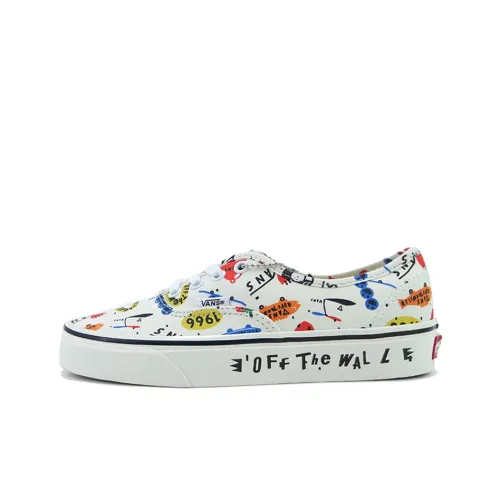 VANS Authentic Series Низкие Кроссовки для скейтбординга Унисекс Экрю