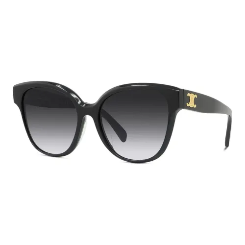 CELINE Пластиковая оправа солнцезащитные очки "Кошачий глаз" женские