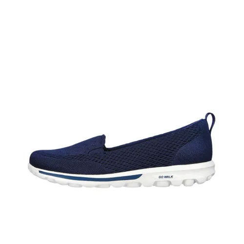 Skechers Go Walk Classic Low Топ Повседневная обувь Женская Синяя