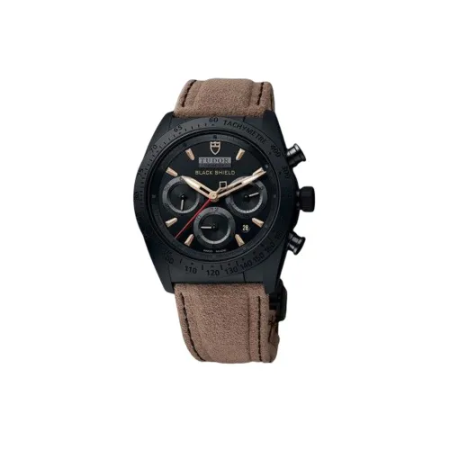 TUDOR SHIELD Collection Автоматический Механический Часы Мужские 42 мм Черный Циферблат Керамические Корпус Часы