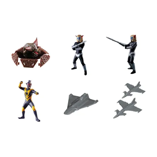 BANDAI Ultimate Faraway Strange Beast Ультрамен Expo Счастливый Draw Целая коробка 6 шт