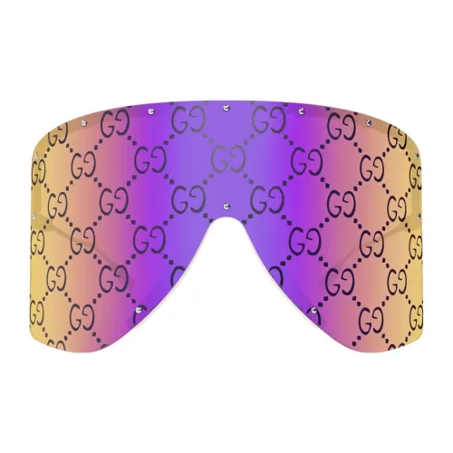 GUCCI Сплав Нерегулярная форма Солнцезащитные очки Унисекс Многоцветные