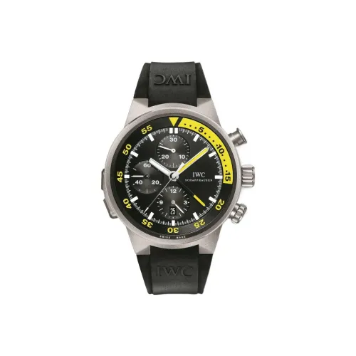 IWC Автоматический Механический Мужской Часы Ocean Time Series 43,8 мм Черные