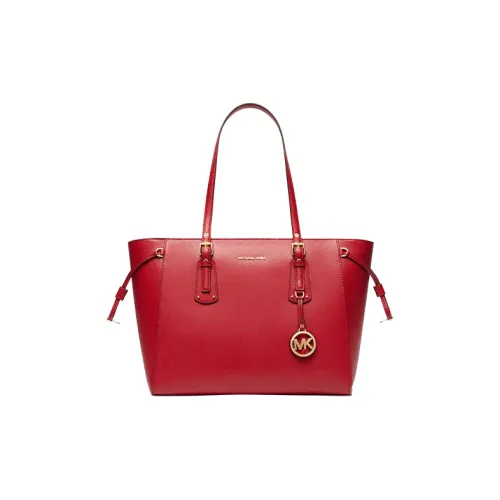MICHAEL KORS Voyager Кожа Сумка Сумка через плечо Средняя Женская Красная