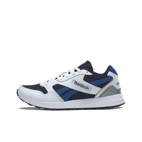 Reebok GL1000 Low Топ Беговые кроссовки Унисекс Белый Синий