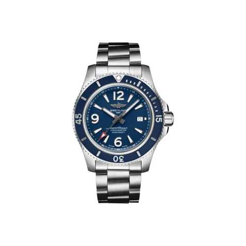 BREITLING Автоматический Механический Часы Мужские Super Ocean Collection 44 мм Синий