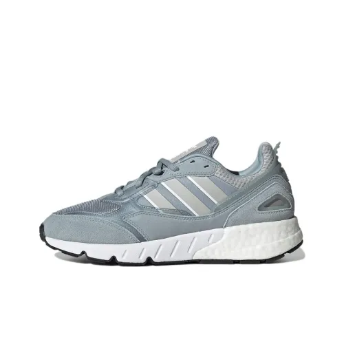 Adidas Originals ZX 1K Boost 2,0 Устойчивый к истиранию Низкий Топ Casual Женский Светло-Синий