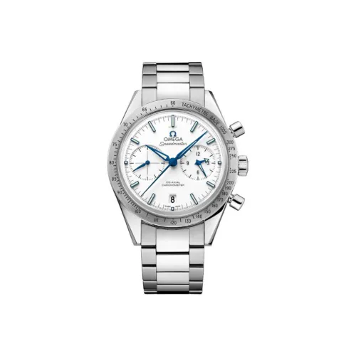 OMEGA Speedmaster Collection Автоматический Механический Часы Мужские 41,5 мм Белый Циферблат