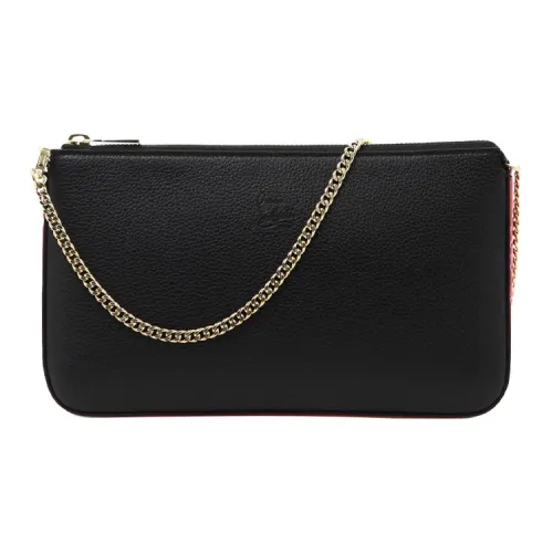 CL LUBOTING Телячья кожа Плечевая сумка Стандартная Женская Черная