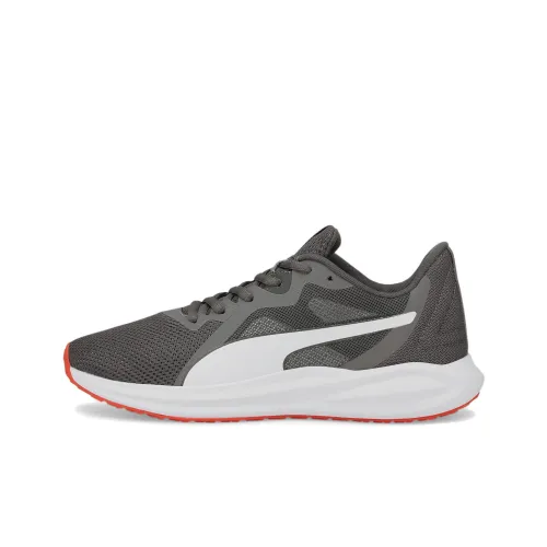 PUMA Twitch Runner Better MID Топ Беговые кроссовки Унисекс Серый Белый
