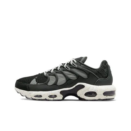 Nike Air Max Terrascape Plus Low Top Повседневные Беговые Кроссовки Мужские Черно-Белые