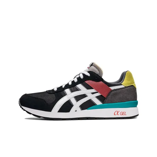 Asics GT II Low Топ Спортивная Повседневная Обувь Унисекс Черный Белый