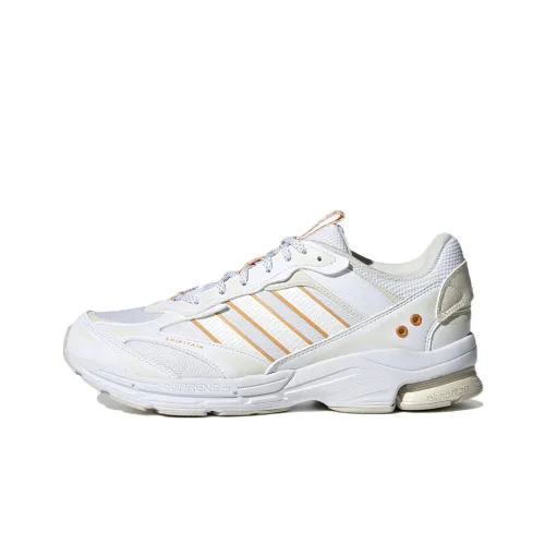 Adidas Spiritain 2000 Устойчивый к истиранию низкий топ Повседневная беговая обувь Унисекс Белый Оранжевый