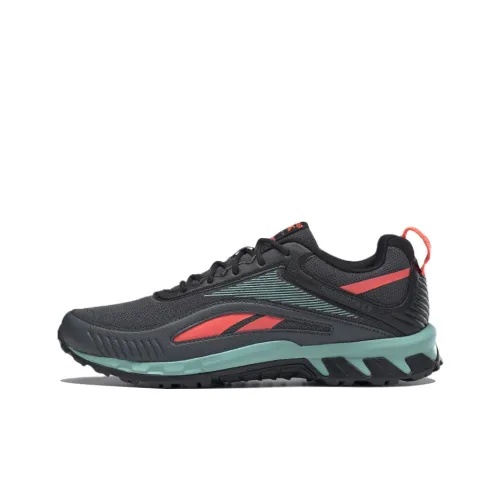 Reebok Ridgerider 6 Low Топ Беговые кроссовки Мужской Графитовый серый Синий