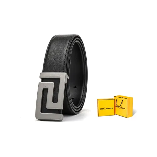 FREE RABBITⅡ Smooth Clasp Ремешок Коровья кожа Ремешки Мужской Ширина 3,5 см