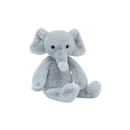 JELLYCAT Jungle Animal Collection Booby Dumbo Кукла Плюшевая Кукла 24 см Высота в Сидячем Позе