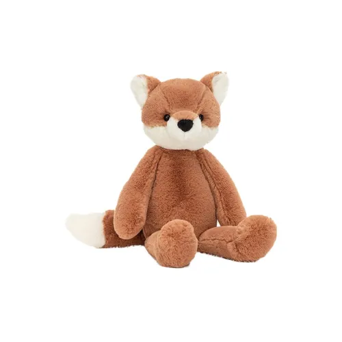 JELLYCAT Forest Animal Collection Beckett Лиса Плюшевая Кукла Кукла 25 см 38 см Высота