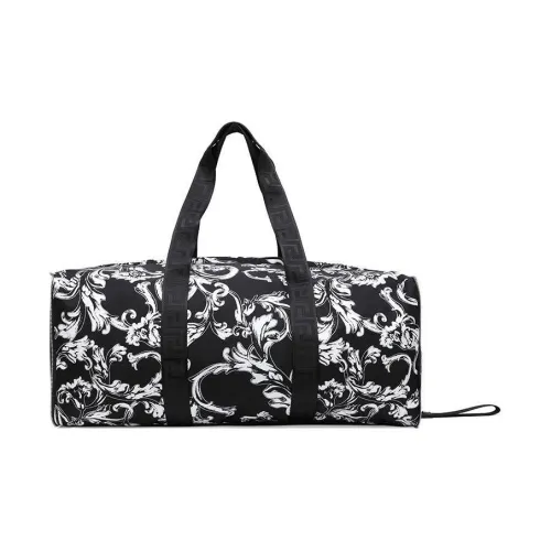 VERSACE Nylon Сумка Стандартная Мужская Черный Белый