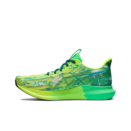 Asics Noosa Tri 14 Low Топ Тренировочные Беговые Кроссовки Мужские Неоновый Зеленый