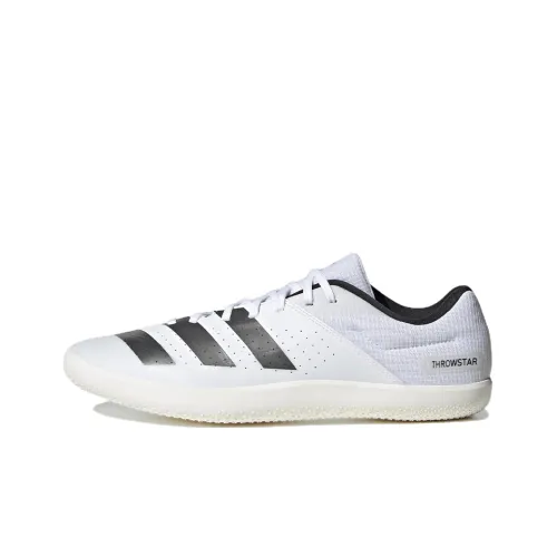 Adidas Adizero Javelin Slip-resistant Abrasion-resistant Low Top Marathon Running Shoes Men's White Black Adidas Adizero Javelin Противоскользящие Устойчивые к истиранию Низкий Топ Марафон Беговые Кроссовки Мужские Белый Черный